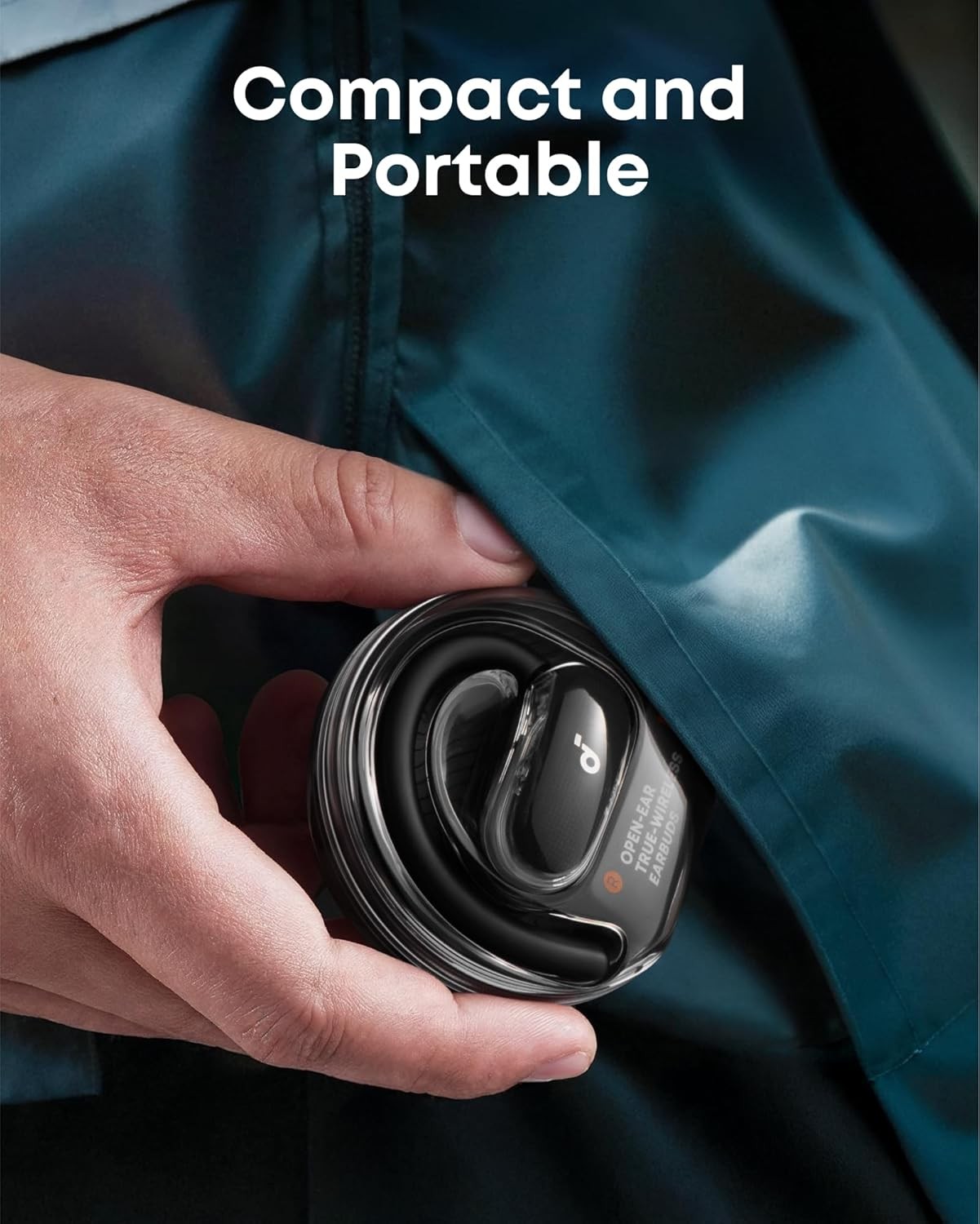 Soundcore V40i, Open-Ear Headphones, 4 Adjustable Positions for Every Ear size