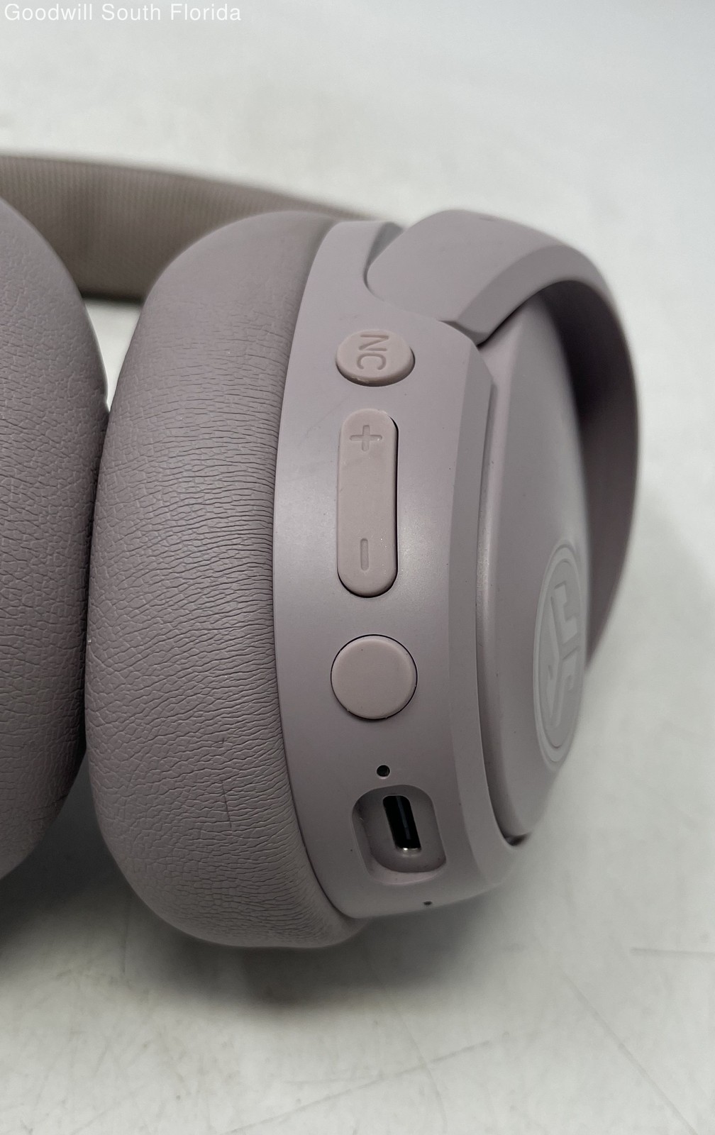 JLAB JBUDS LUX ANC Mauve Cloud White Wireless Over The Ear Headphone
