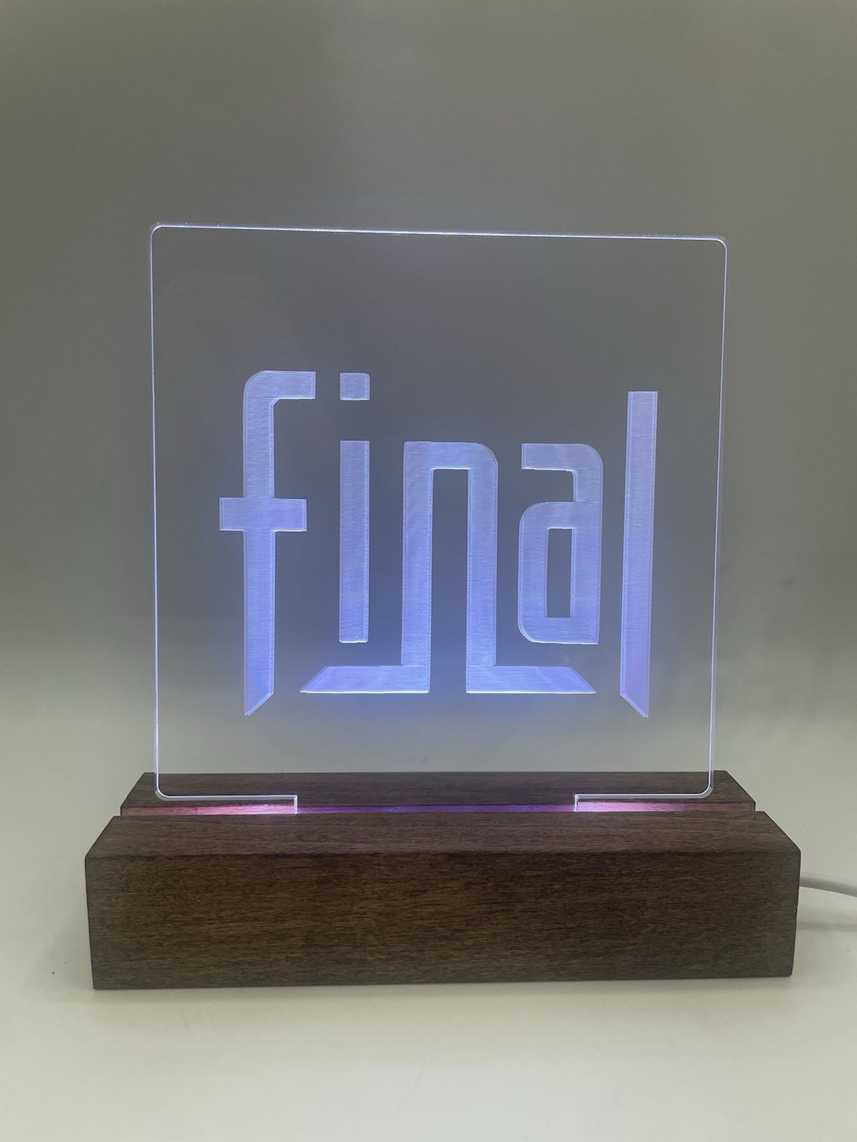 New – FINAL AUDIO LED Sign