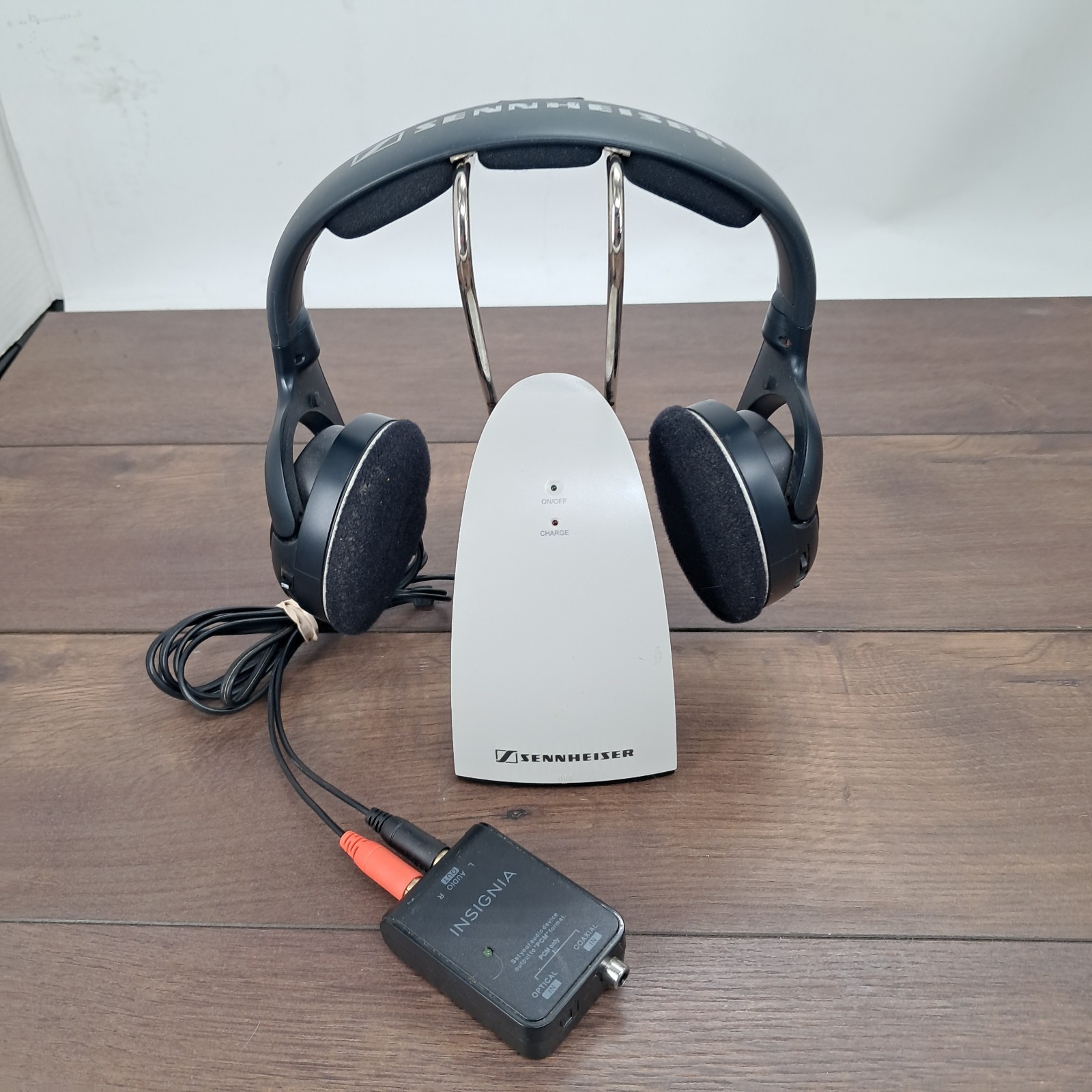 Sennheiser TR120 Wireless Headphones and Base (Untested)