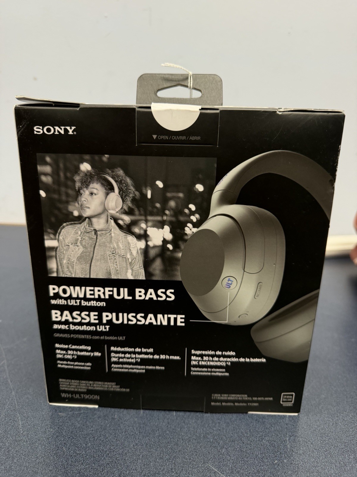 Sony ULT WEAR WH-ULT900N Wireless Noise-Cancelling Headphones – Powerful Bass