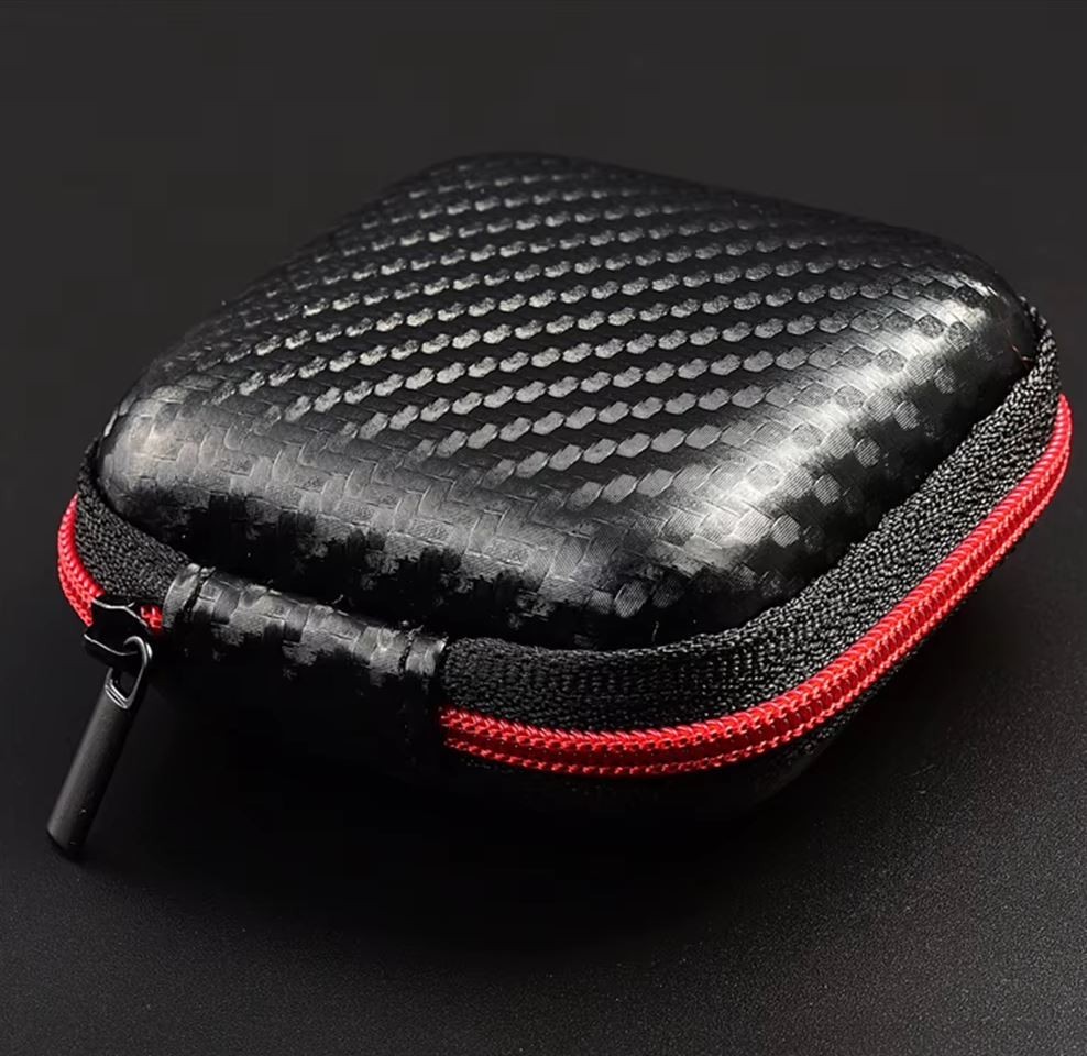 Gaming IEM Earbuds In Ear QKZ CK5 10mm 1DD 3.5mm HIFI with Carbon Fiber Case