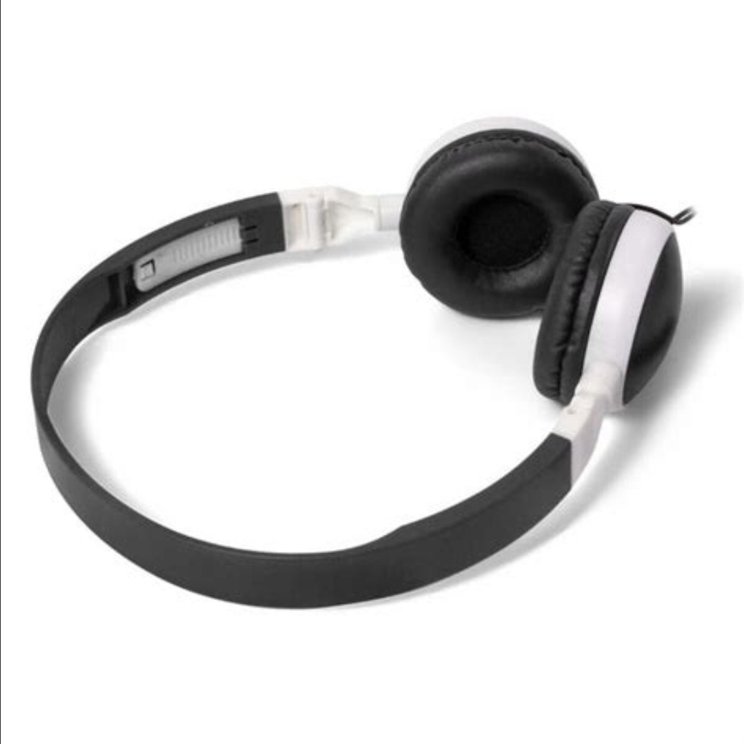Premium Bulk Headphones for Students Classroom 10 Pack – White