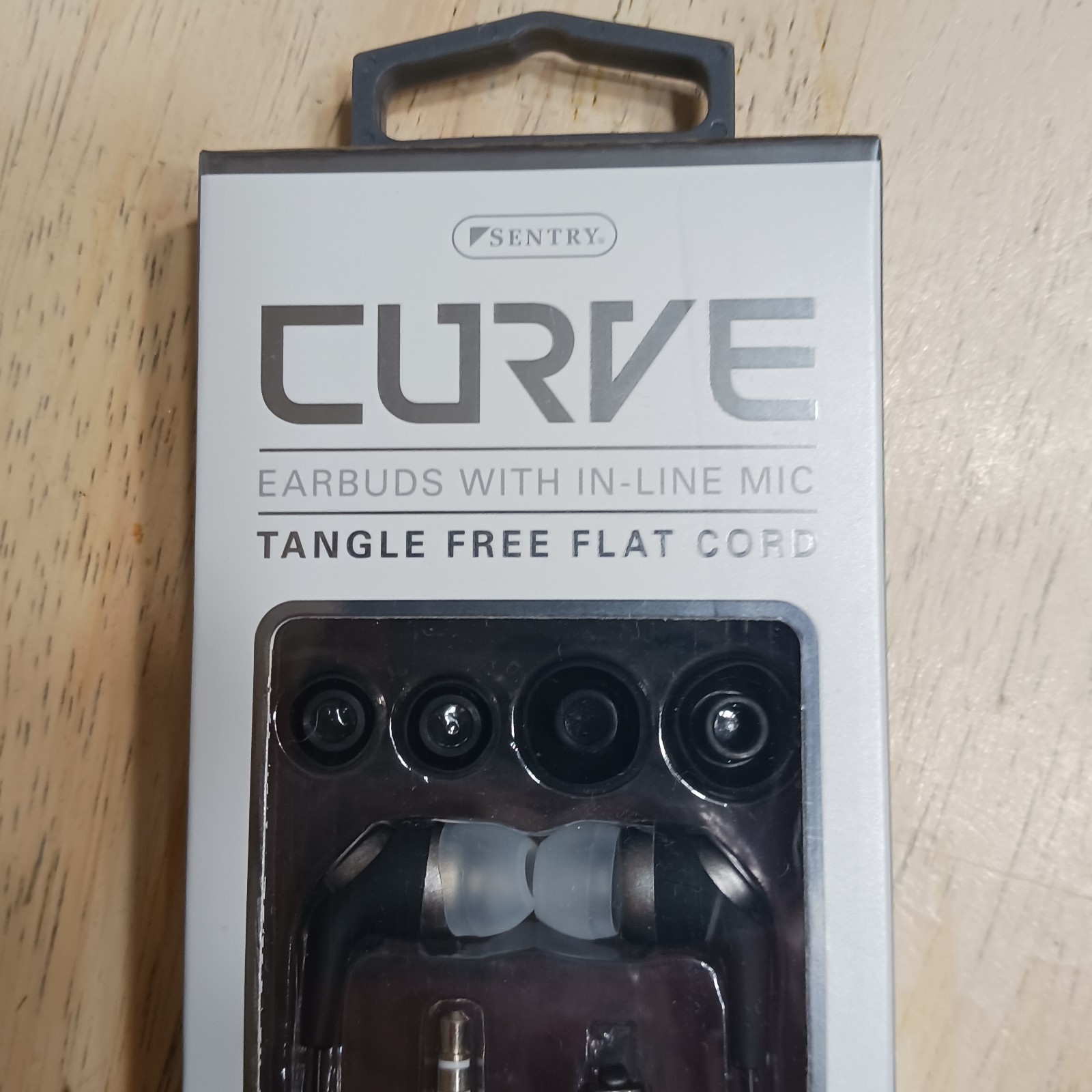 Curve Earbuds w/ In-Line Mic 3.5mm Tangle Free Flat Cord Multicolor Lot Of 11