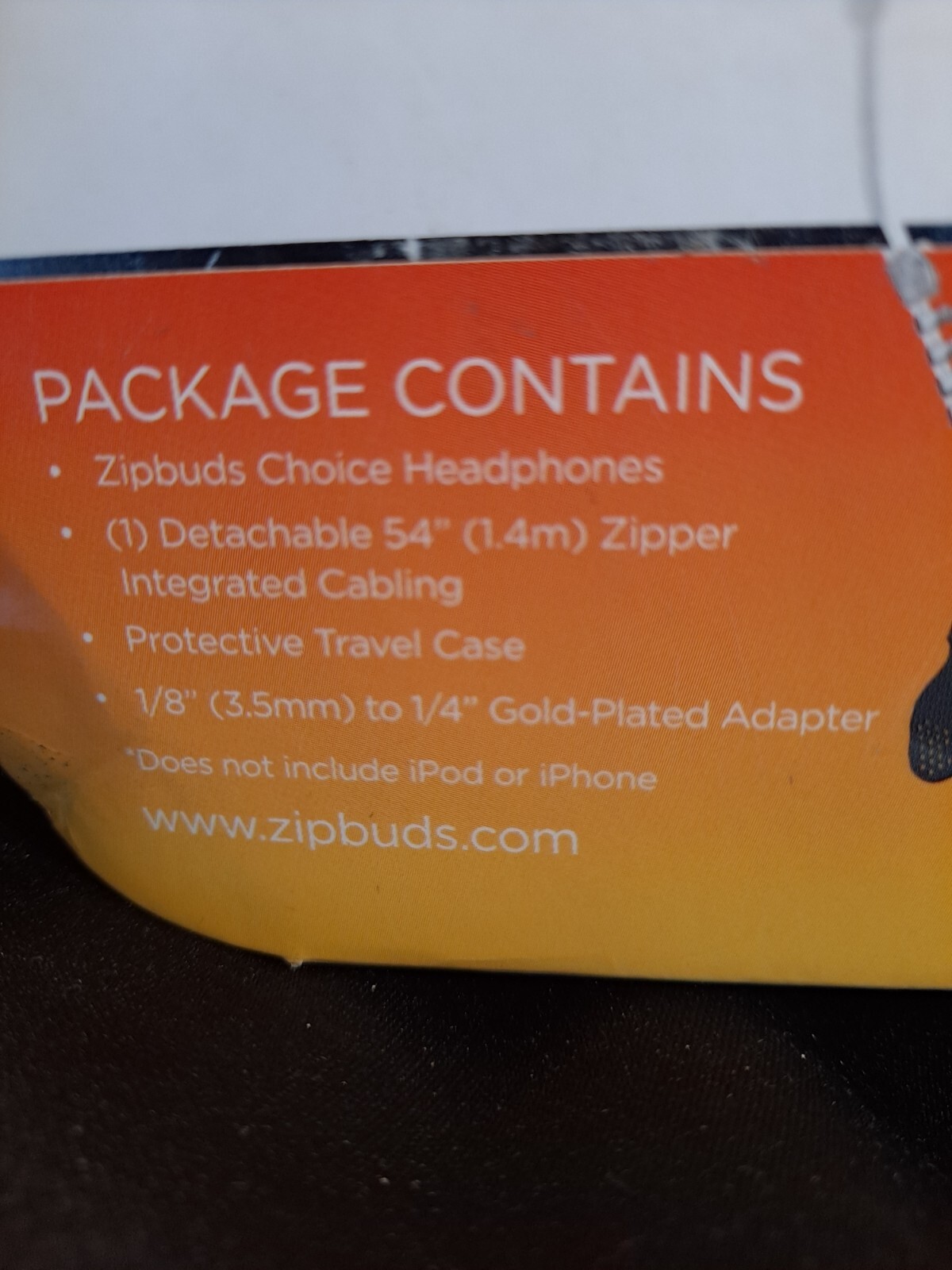 Zipbuds z choice tangle free zipper integrated cabling premium drivers 50 mm New