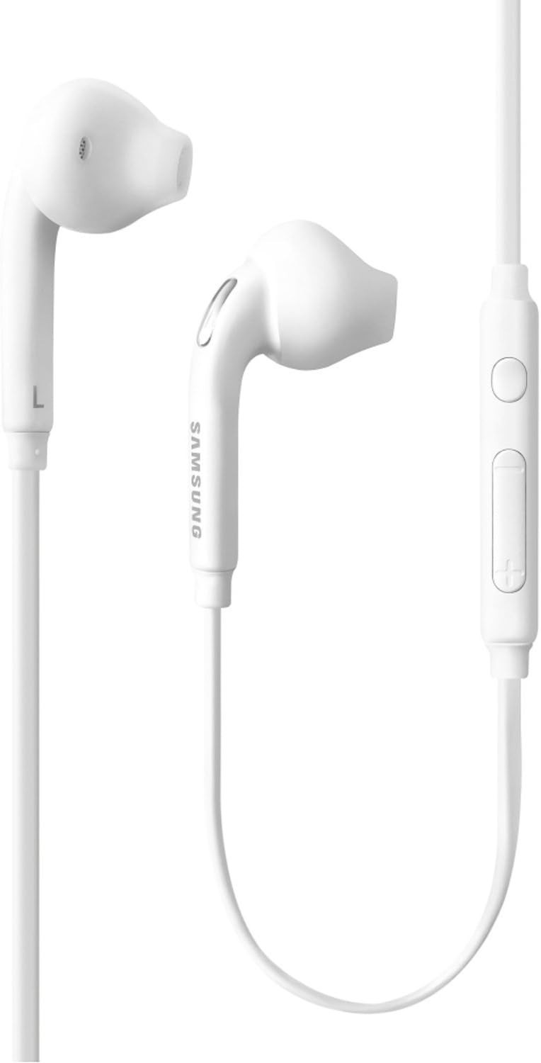 Samgung Corded 3.5 Stereo Earbuds Microphone Mute and Volume Buttons EO-EG920LW