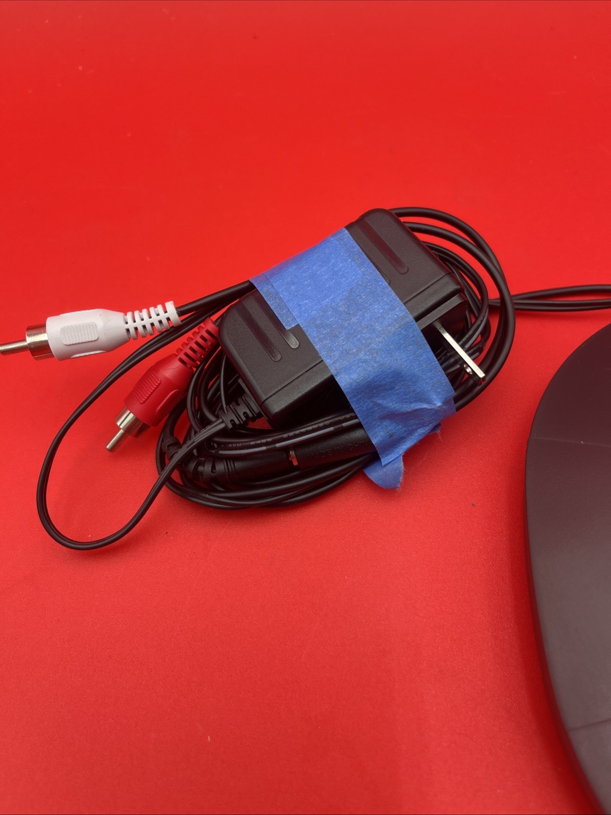 SONY WH-RF400 Wireless Headphones Transmitter Charging Base and Power Supply ON