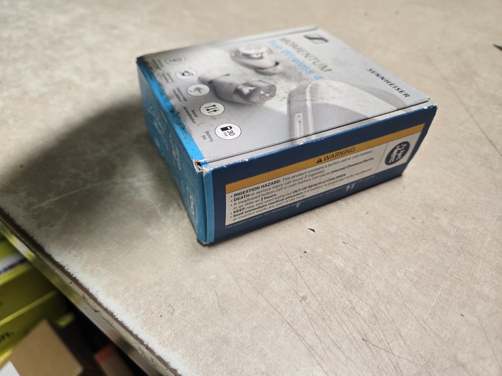 SEALED GENUINE Sennheiser Momentum 4 True Wireless headphones (white silver)