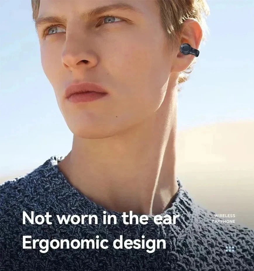 Bose M47 Wireless Earbuds Ear Clips Bluetooth Sport Buds With Charging Case NEW