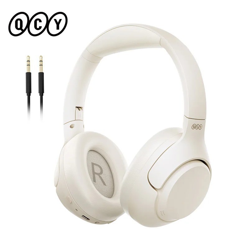 QCY H3 ANC Wireless Bluetooth 5.4 Headphones Hi-Res Over-Ear 60H Battery Noise-C