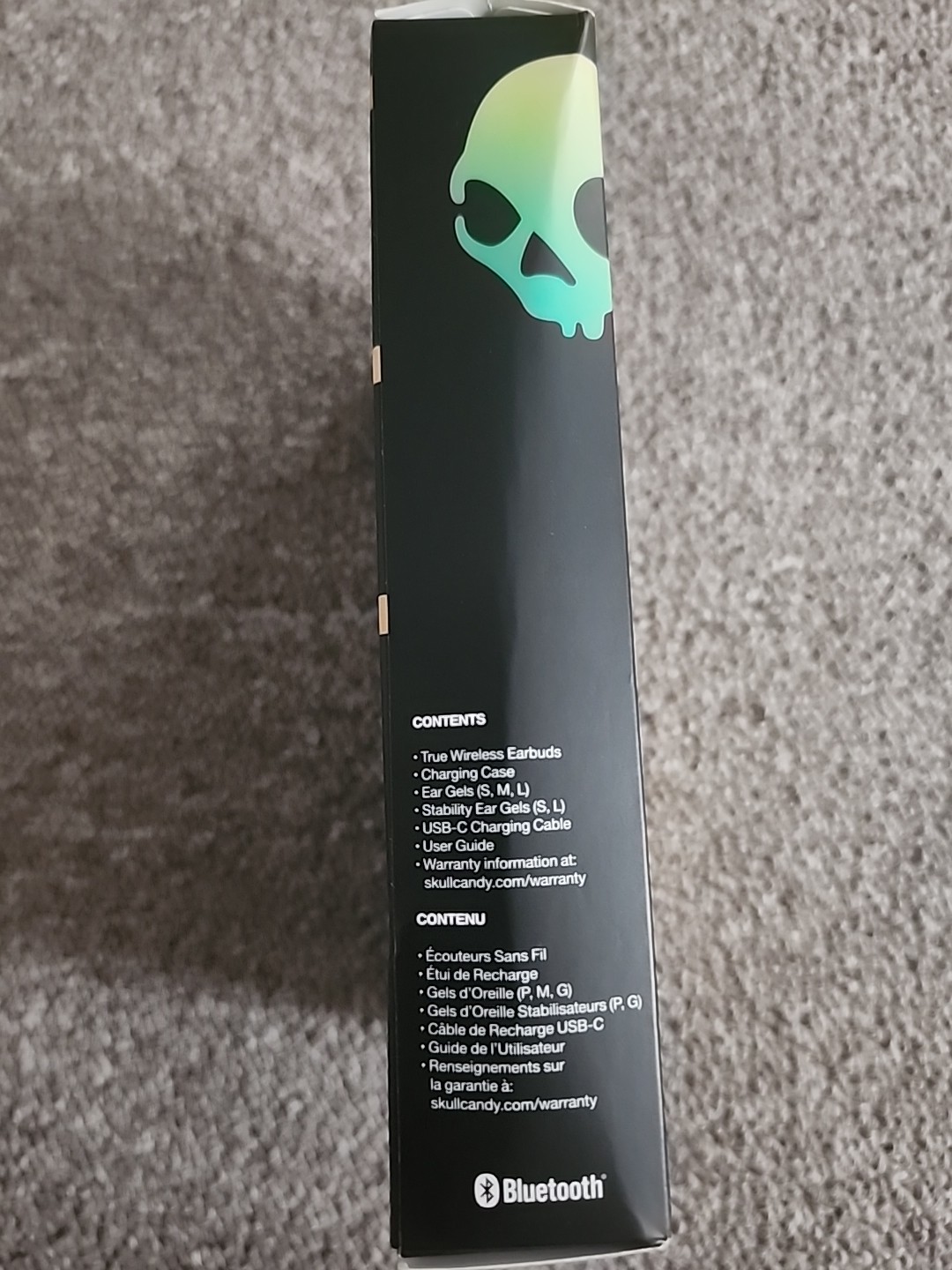 Unopened Skullcandy Indy Evo In-Ear Wireless Headphones – Black