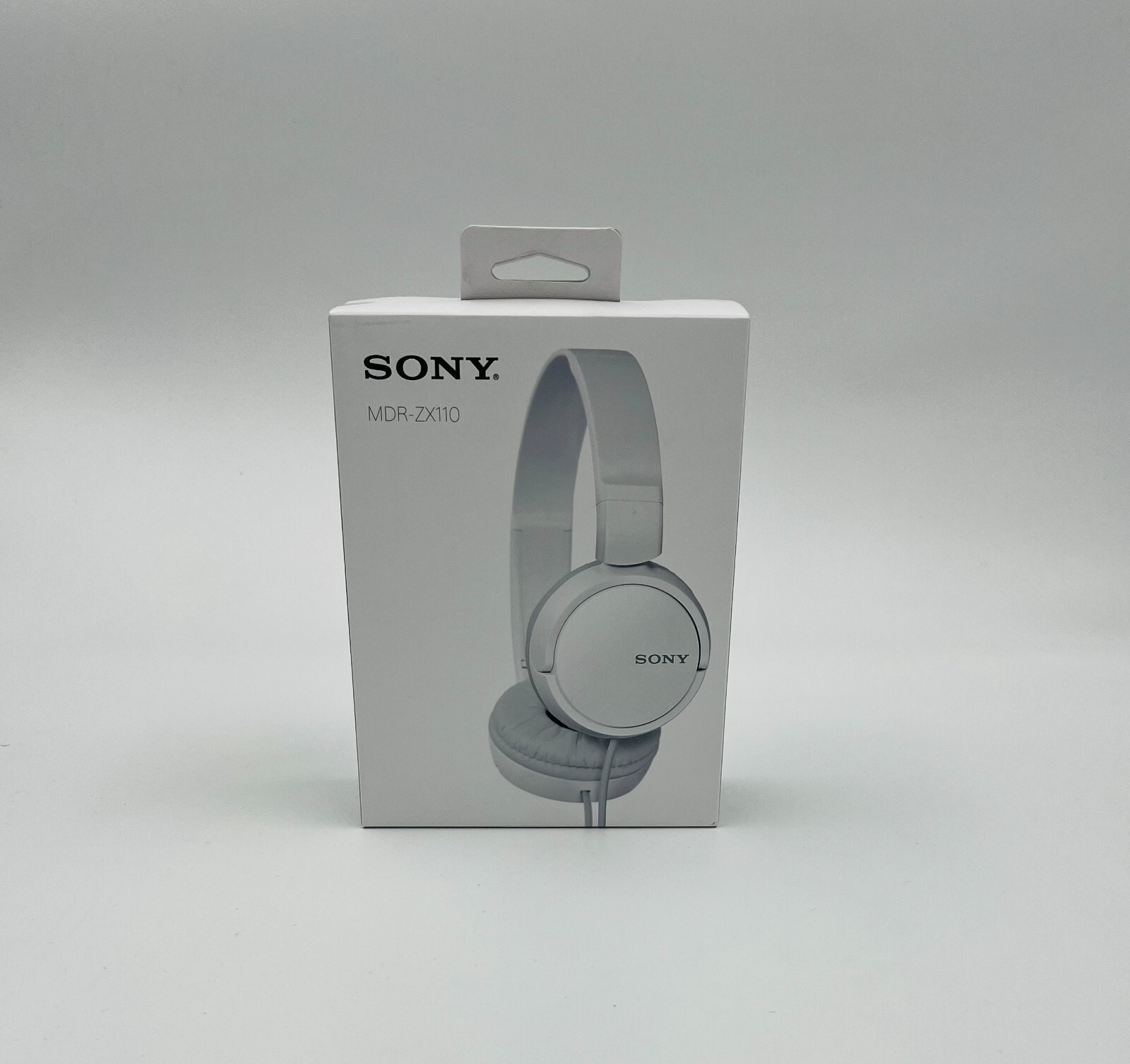 Sony MDR-ZX110 Ear-Pad (On the Ear) Headband Headphones – White