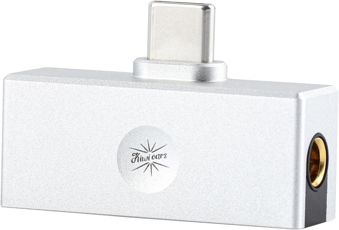 Kiwi Ears Allegro Mini Portable IEM DAC, in Ear Monitor Amplifier, USB C to 3…