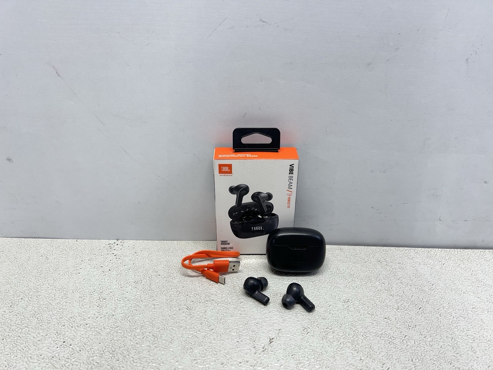 JBL – Vibe Beam True Wireless Earbuds – 2023 – Black –