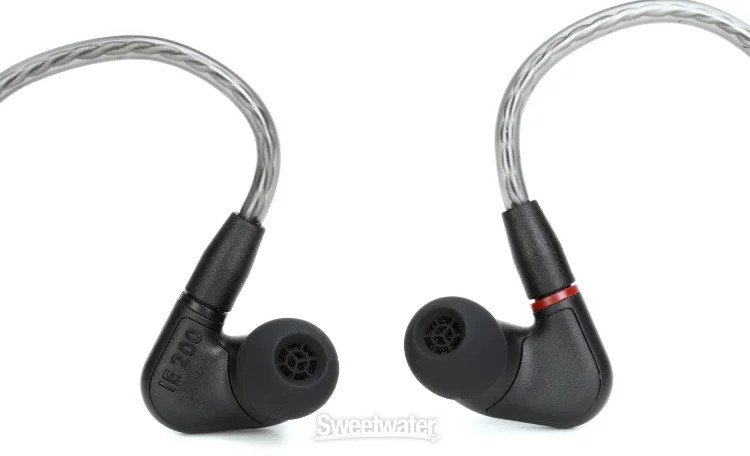 Sennheiser IE 200 Sound Isolating Earphones – Black