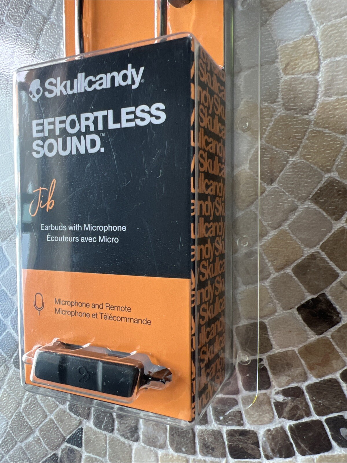 Skullcandy Jib In-Ear Earbuds With Microphone – Black