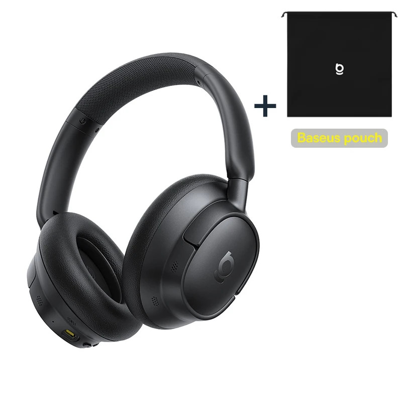 Baseus EH10 NC Wireless Headphones 45dB ANC Bluetooth 6.0 Hi-Res LDAC 80Hr