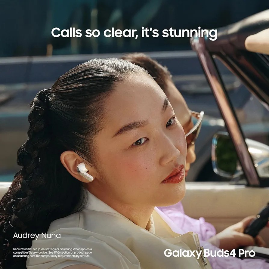 Lot of 2 Samsung Galaxy Buds 4 Pro SM-R640 Wireless Earbuds Black Brand New
