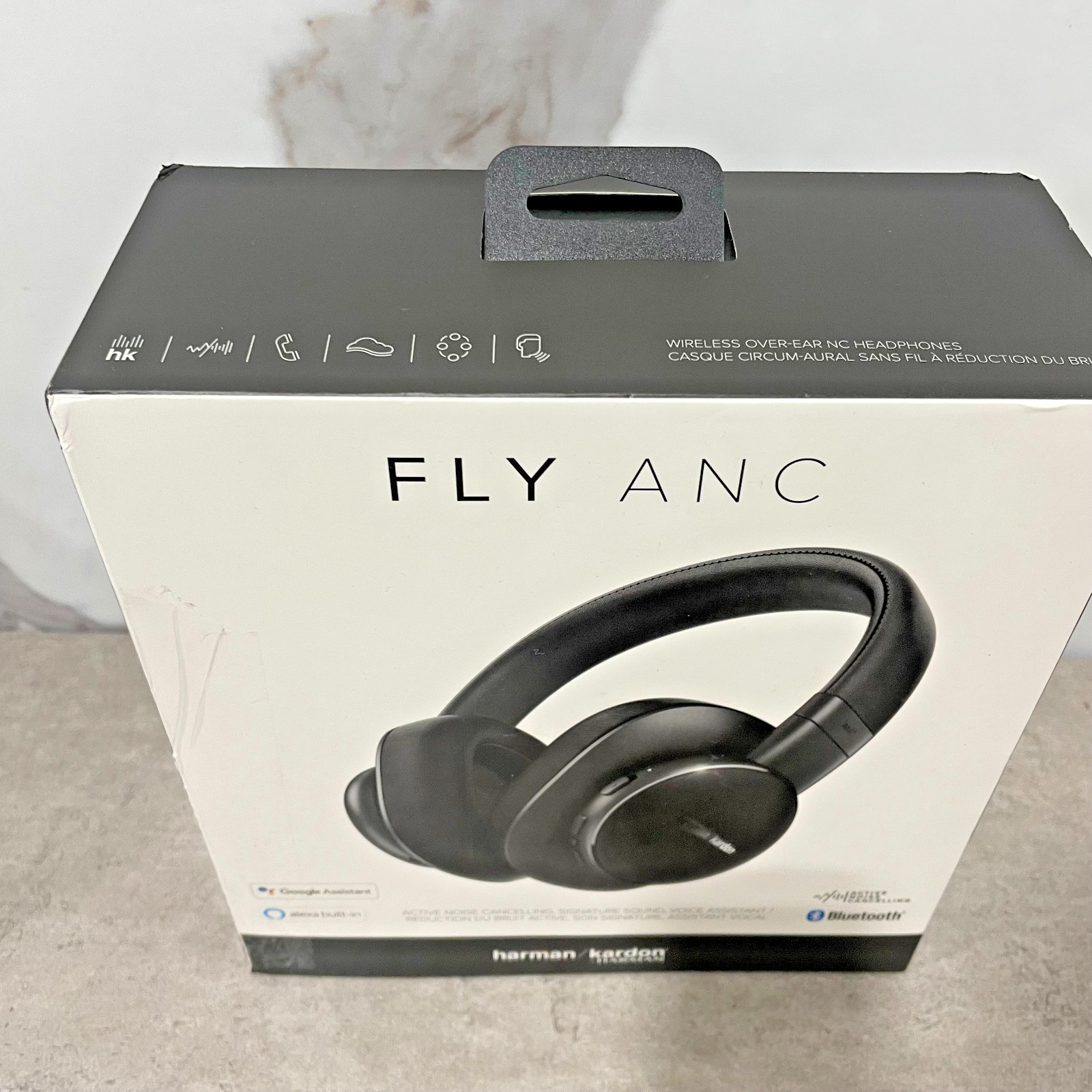 Harman Kardon Fly Wireless Over-Ear Headphones – Black, Large