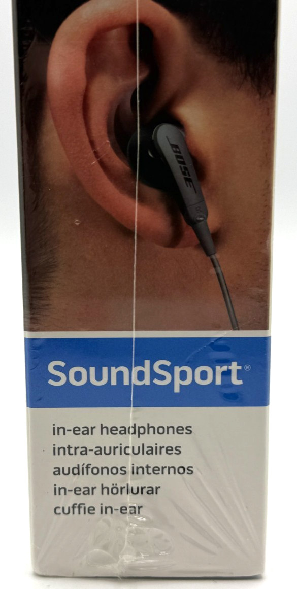 BOSE SoundSport in-ear headphones Wired Apple Controls w/ Mic Energy Green NEW