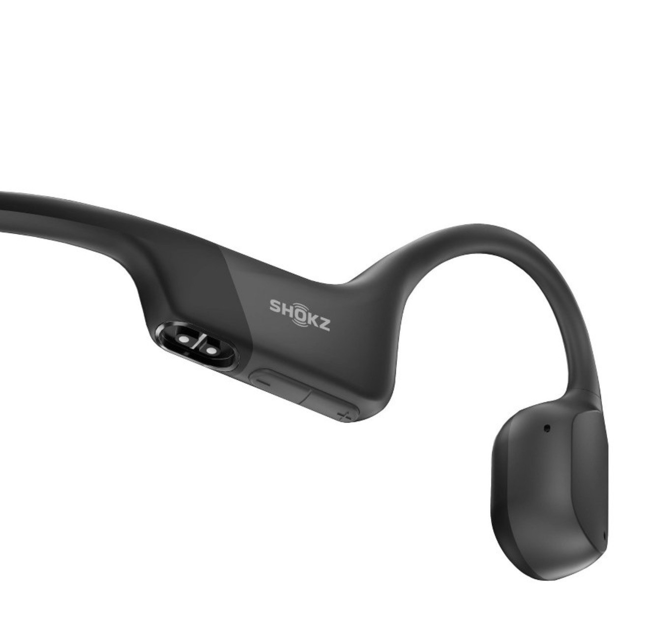 Shokz OpenRun Open-Ear Bluetooth Headphones Black Water Resistant