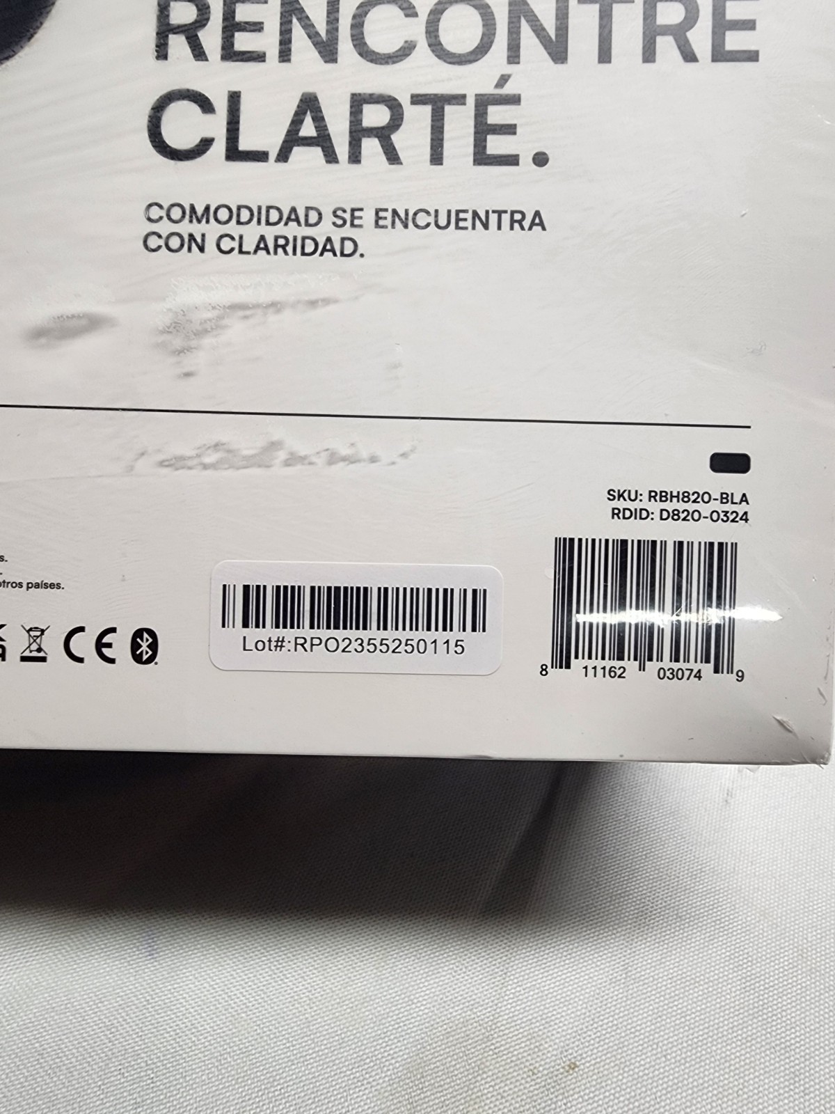 Raycon RBH820-WHI The Everyday Over-Ear Noise-Canceling Headphones – Black