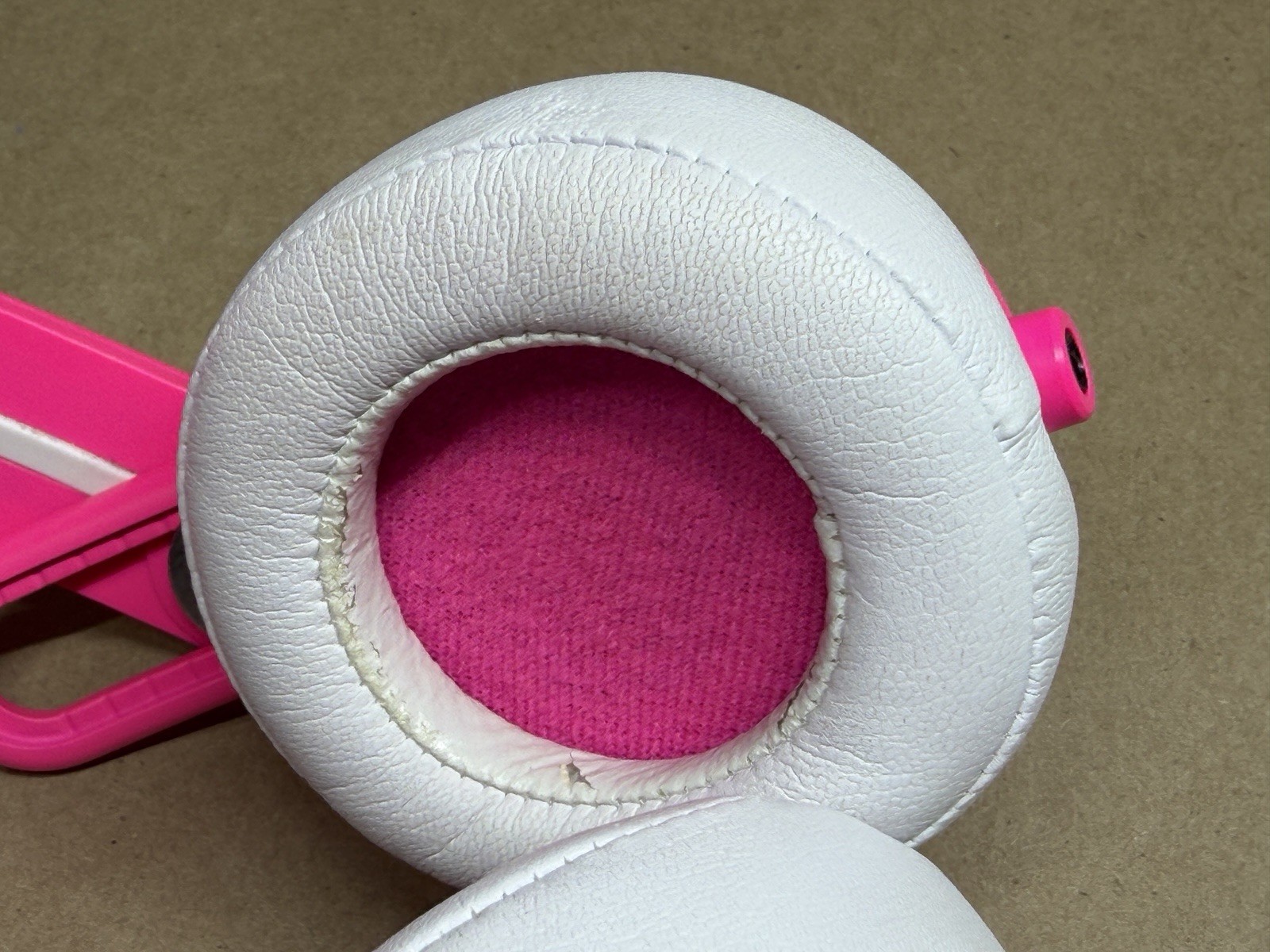 Beats by Dr. Dre Beats MIXR Over the Head DJ Wired Headphones Pink White