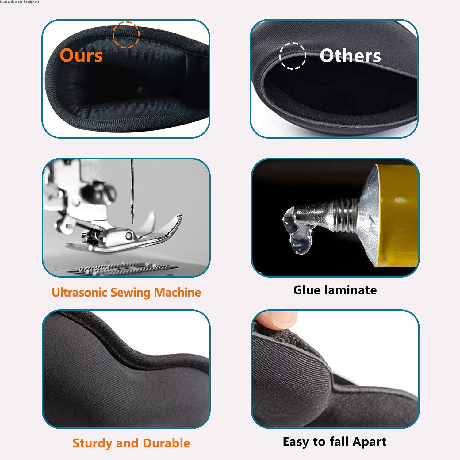 Bluetooth Headband Sleep Mask Headphones,Sleep Headphones Eye Mask Headphone