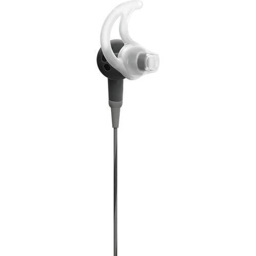 New,Sealed Bose SoundSport In-Ear Headphones 3.5mm jack, (Charcoal)&Travel case