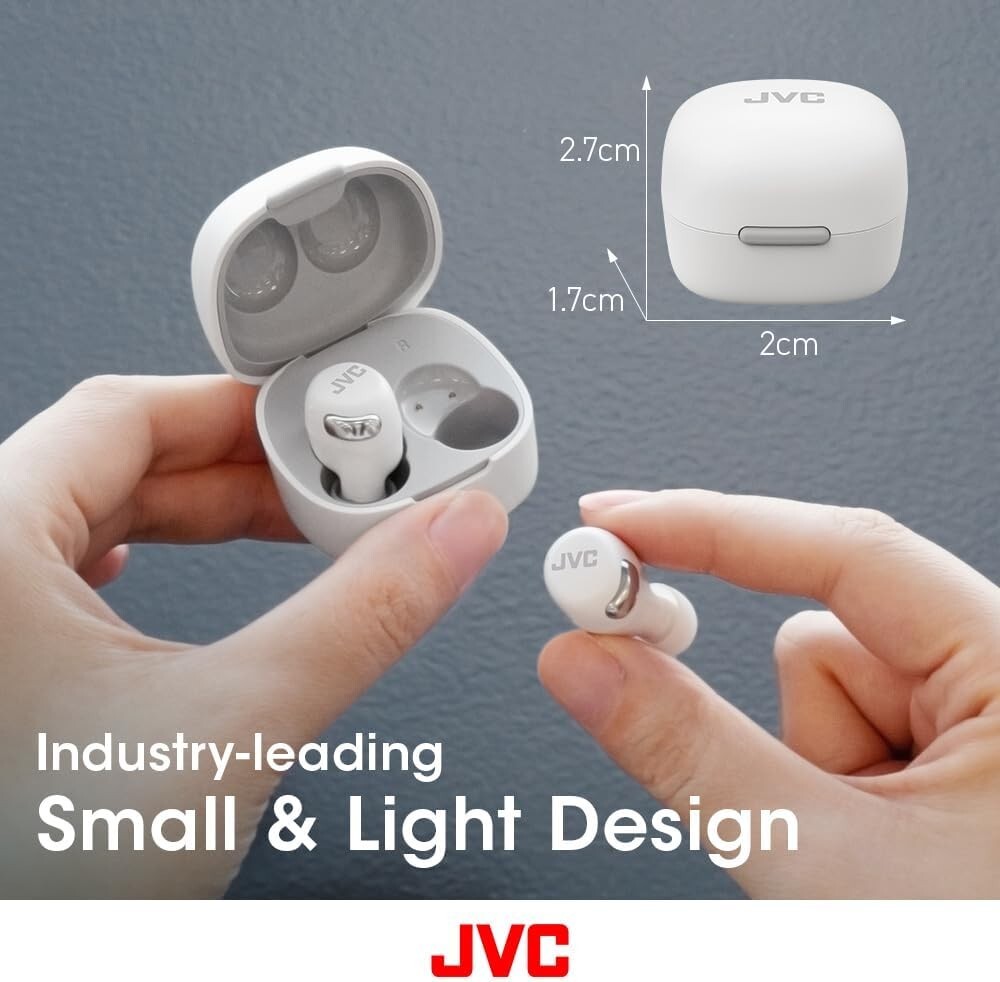⚡SHIP ASAP⚡ JVC New Compact True Wireless Headphones wit Active Noise Cancelling