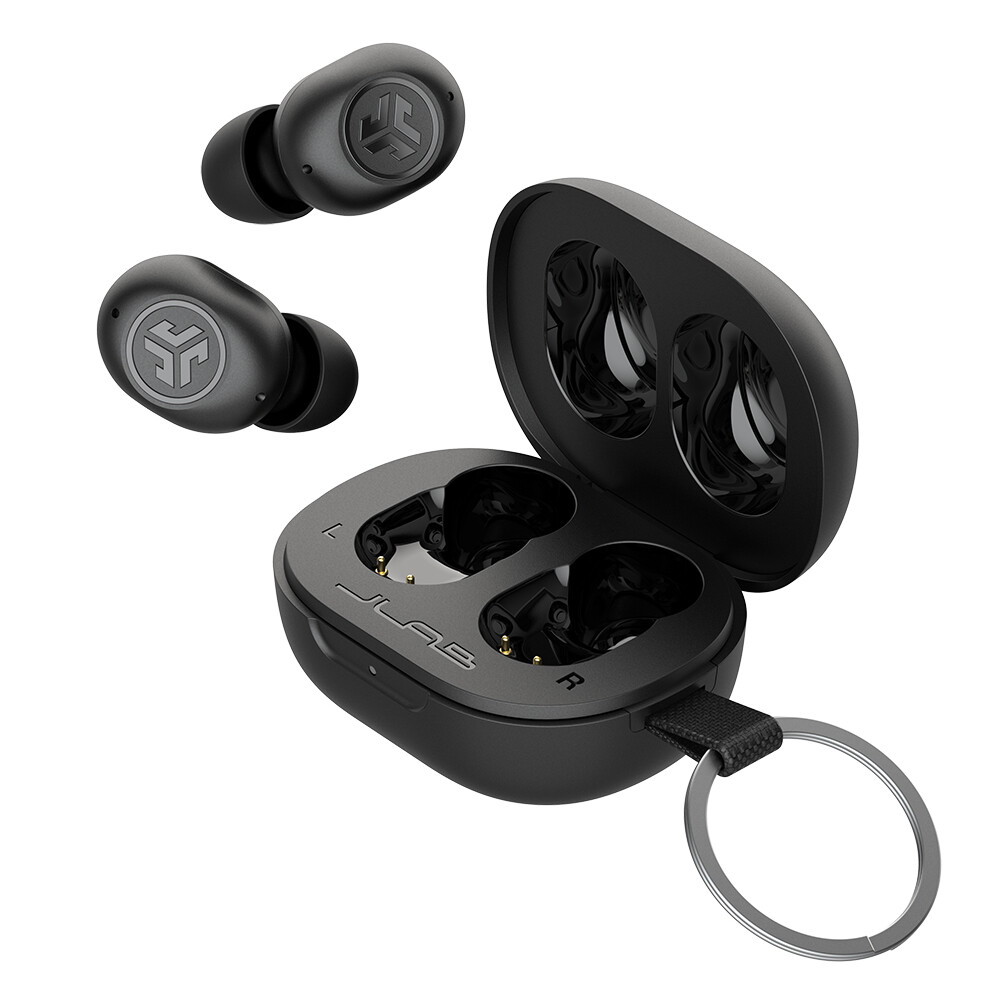 JLab JBuds Mini True Wireless Earbuds | Bluetooth 20 Hours Playtime USB-C Case