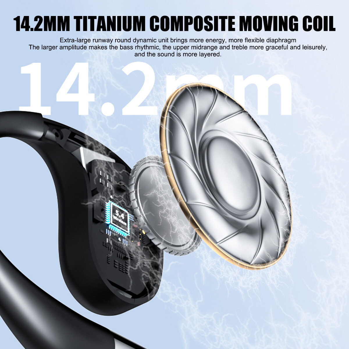 3-in-1 AI Smart Voice Translation Earbuds Real Time Translator 144+ Languages
