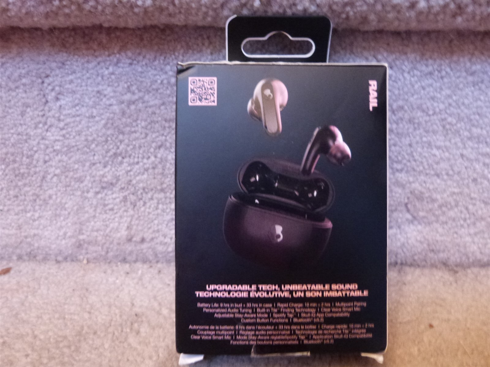 NEW Skullcandy Rail XT Wireless Bluetooth in-ear Wireless Headphones S2RLW Brand
