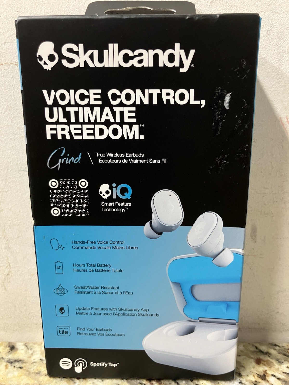 SKullcandy Voice Control Ultimate Fredom CANDY Wireless Earbuds NEW Free Ship