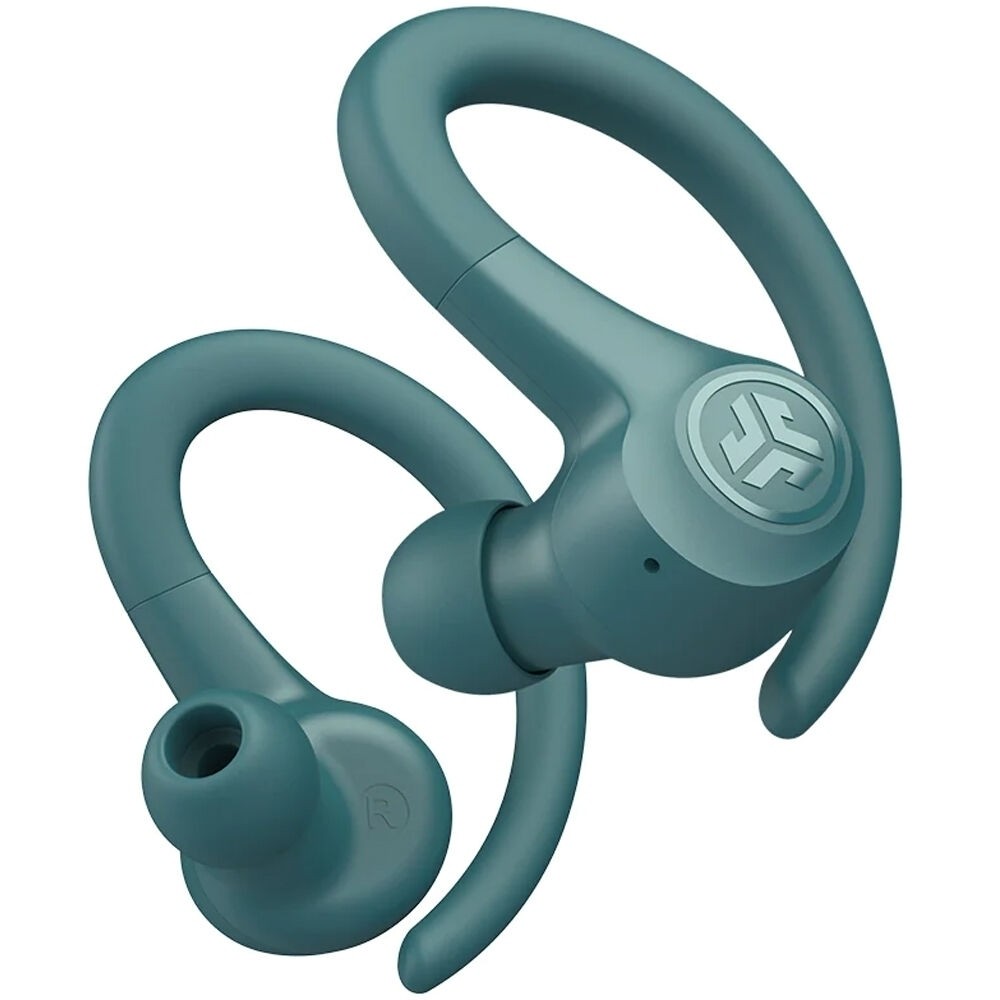 JLab GO Air Sport+ True Wireless Earbuds Teal, 35+ Hour Bluetooth Playtime