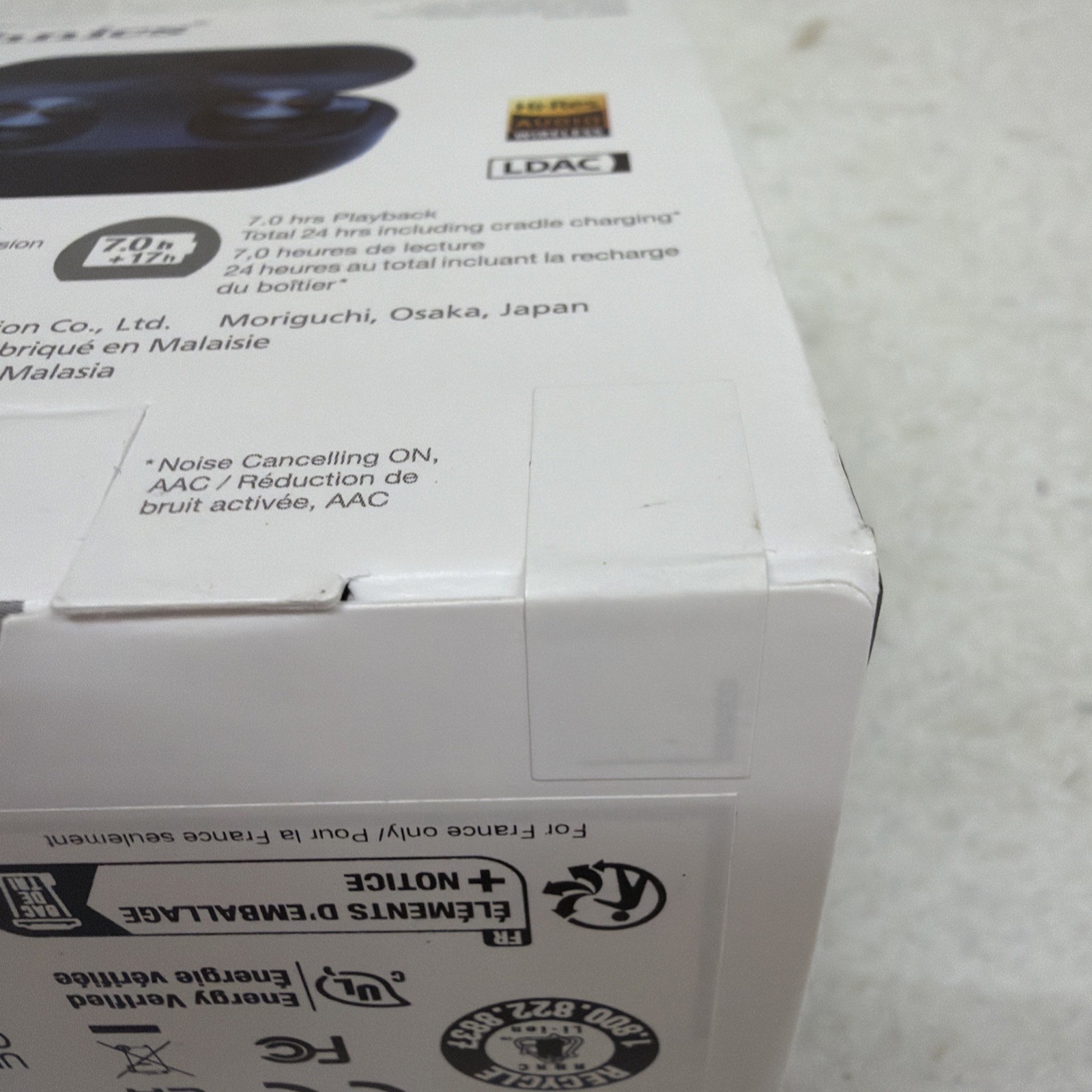 Technics EAH-AZ80E-A Wireless Earbuds w/ Noise Cancelling Midnight Blue (Sealed)