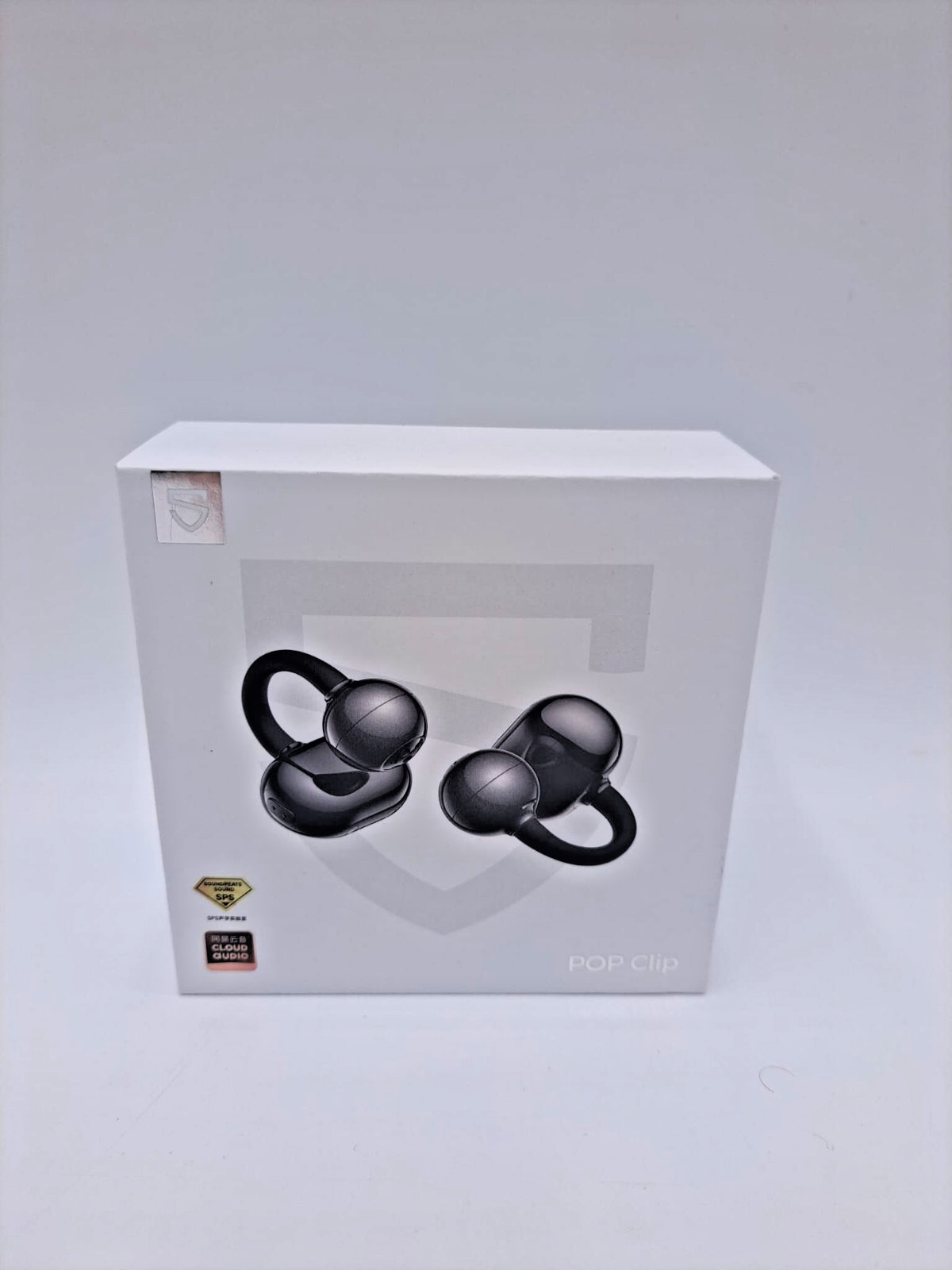 SoundPEATS POP Clip Wireless Open Ear Earbuds, Button Control, Lightweight Co