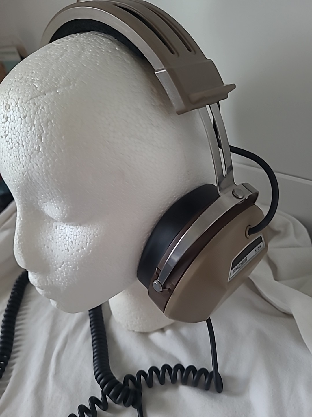 Koss K/6A Dynamic Stereophone Headphones 1/4″, vintage & tested
