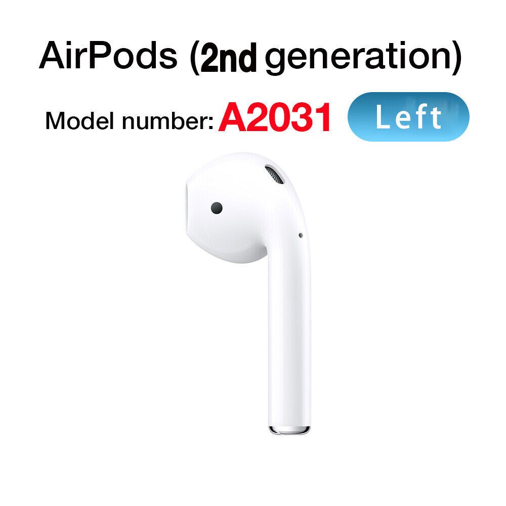 Apple AirPods 2nd Generation – Left Side AirPods Replacement A2031 – Fair
