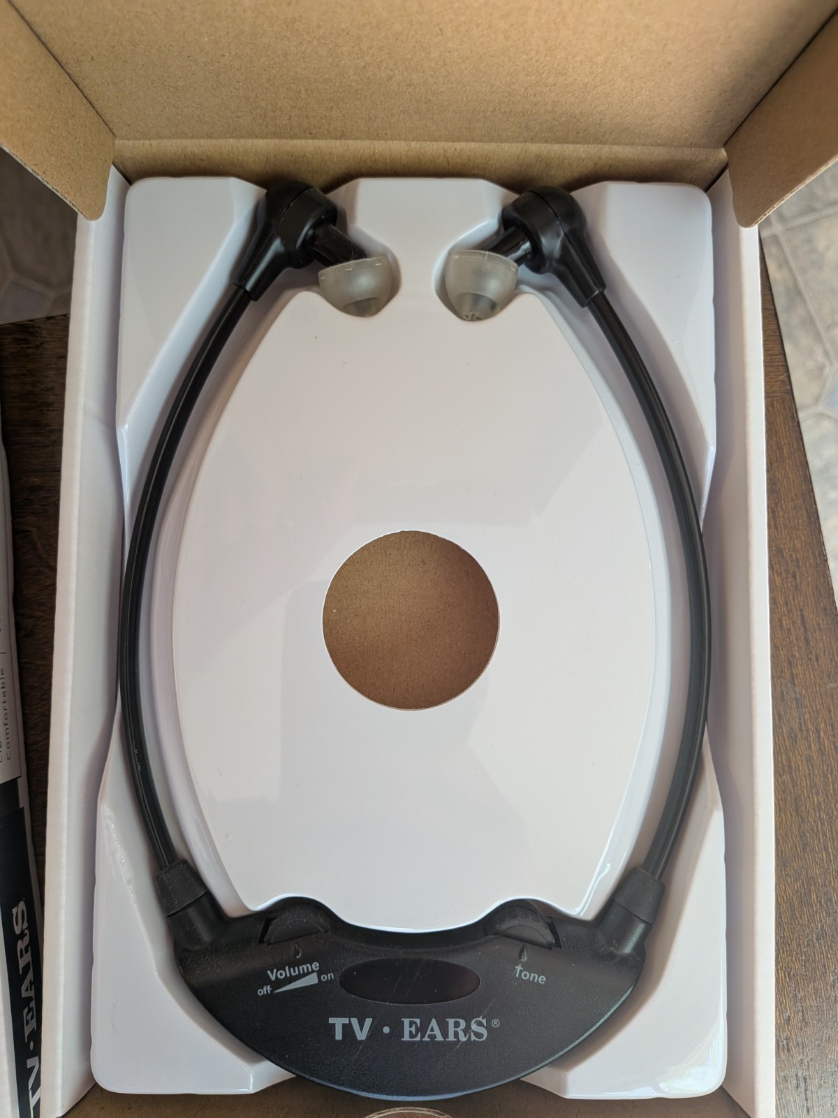 TV Ears 11841 Wireless Dual Digital Voice Clarifying Headphones Listening System