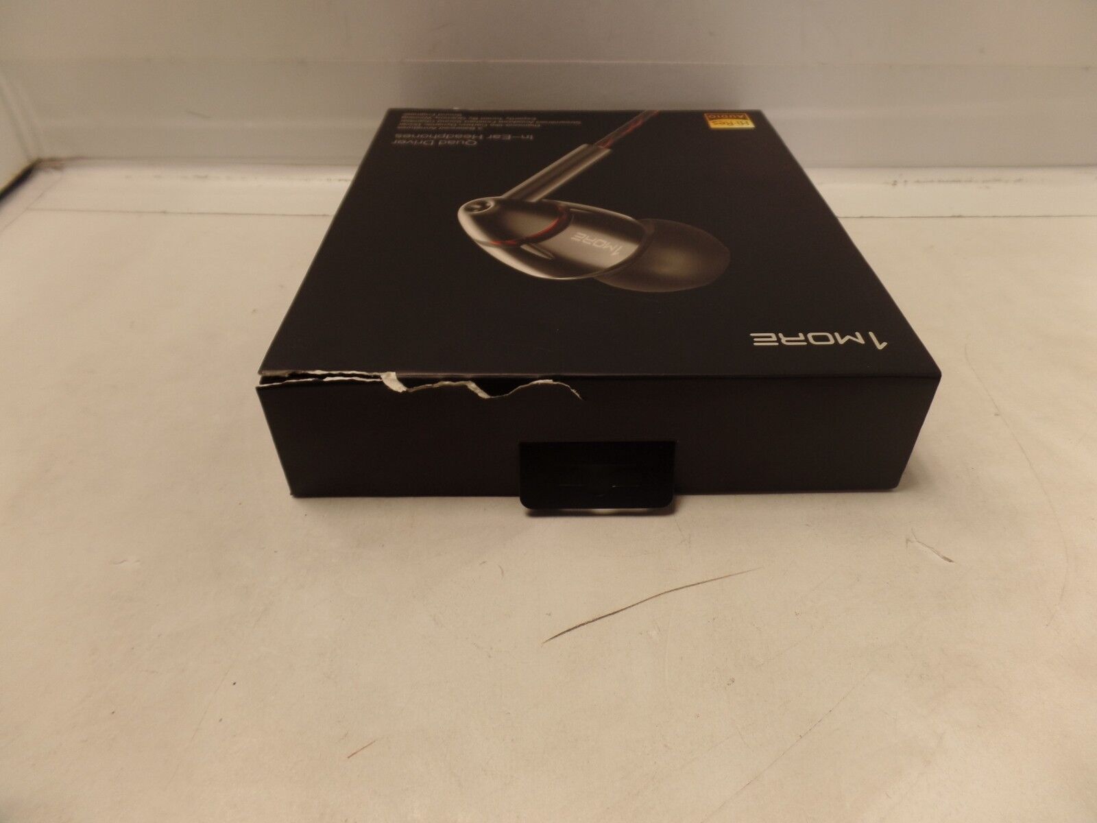 1MORE E1010 Quad Driver in-Ear Earphones Headphones EMPTY BOX WITH ACCESSORIES
