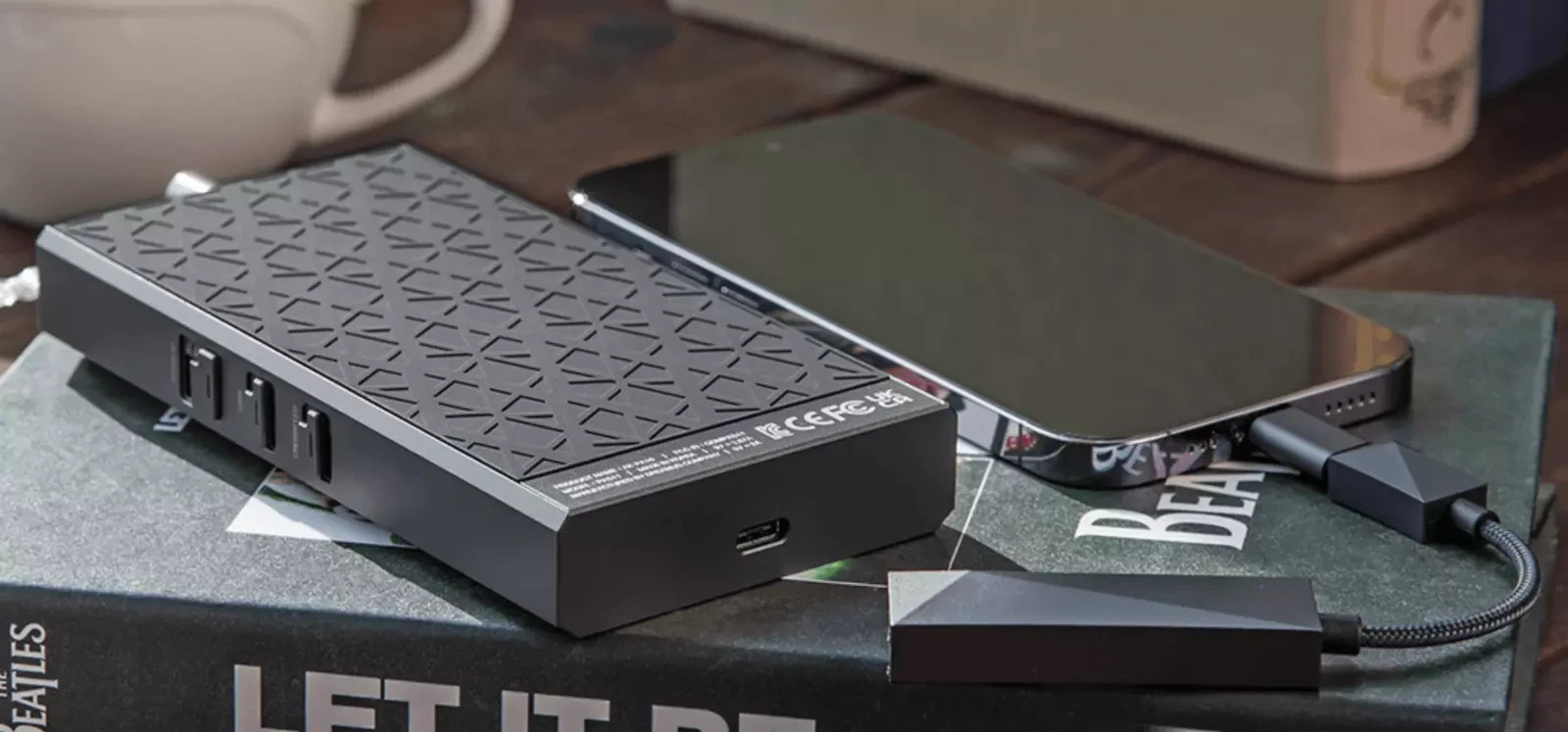 Astell & Kern AK PA10 Portable Class-A Amp 4.4mm True Balanced Ups Graphite Gray