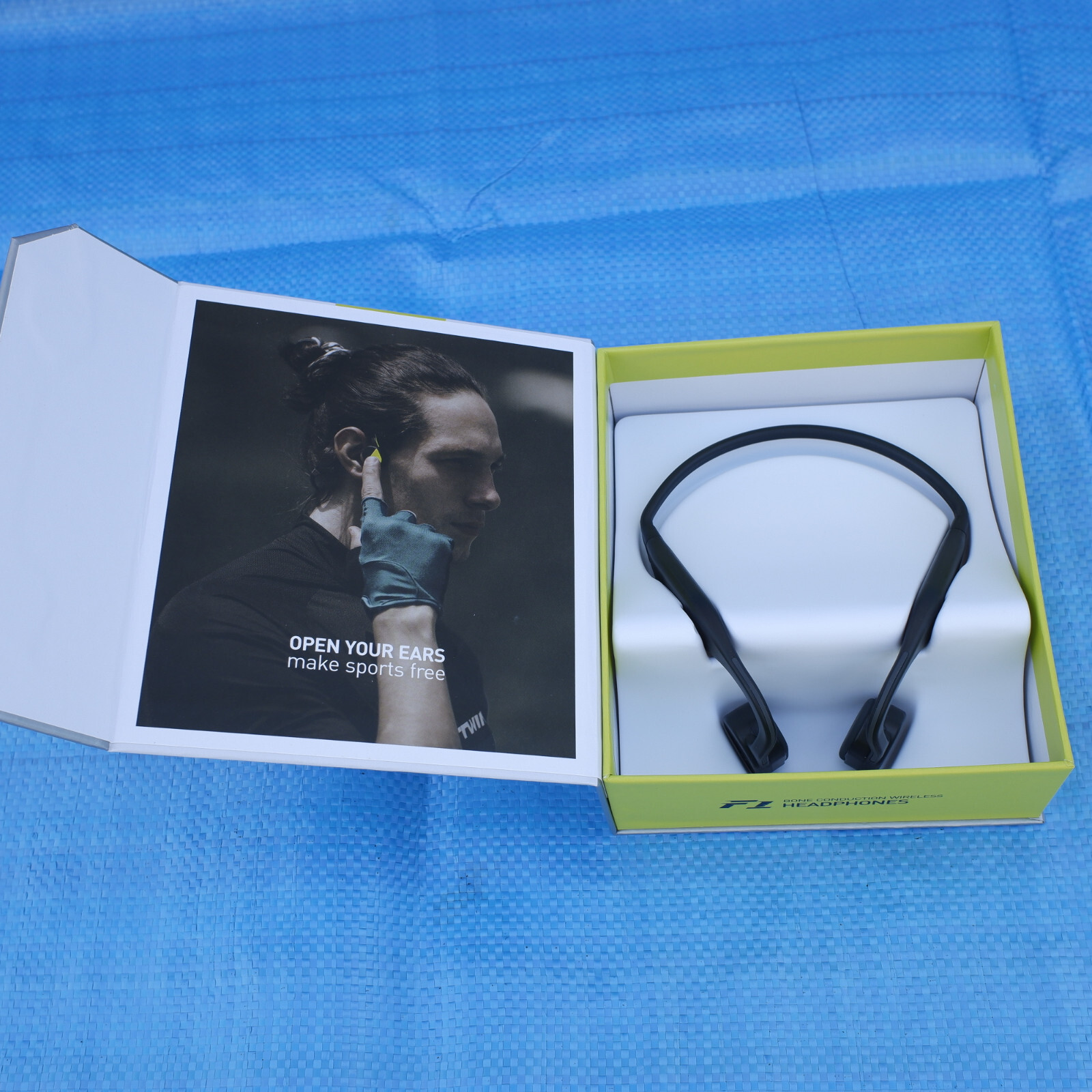 Vidonn F1 Bone Conduction Wireless Bluetooth Headphones With Mic