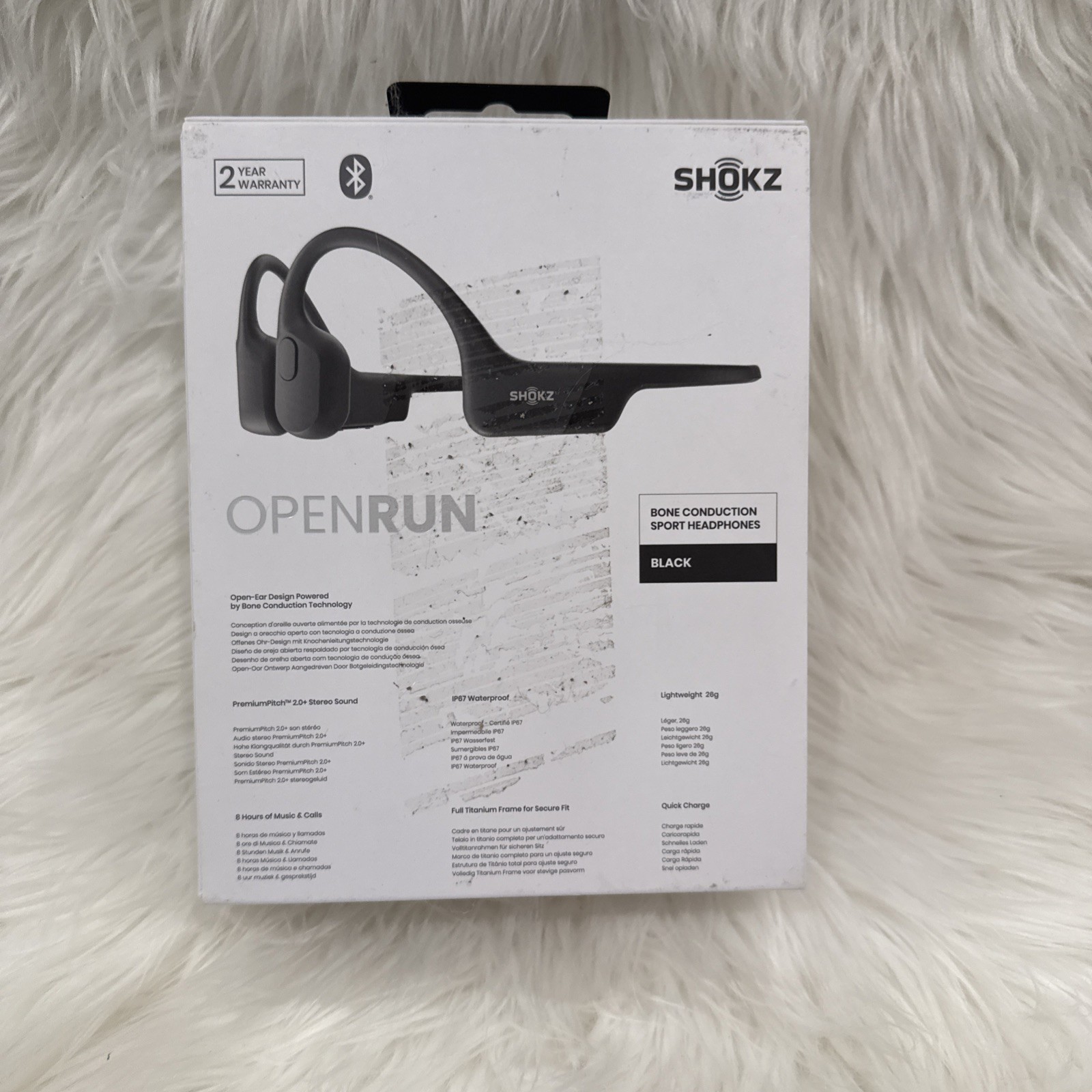 SHOKZ OpenRun S803 Bone ConductionSport Headphones Open-Ear Endurance