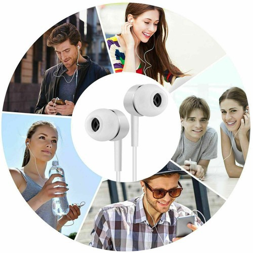 10 Pack Super Bass Headset 3.5mm In-Ear Earphone Stereo Earbuds Headphone Wired