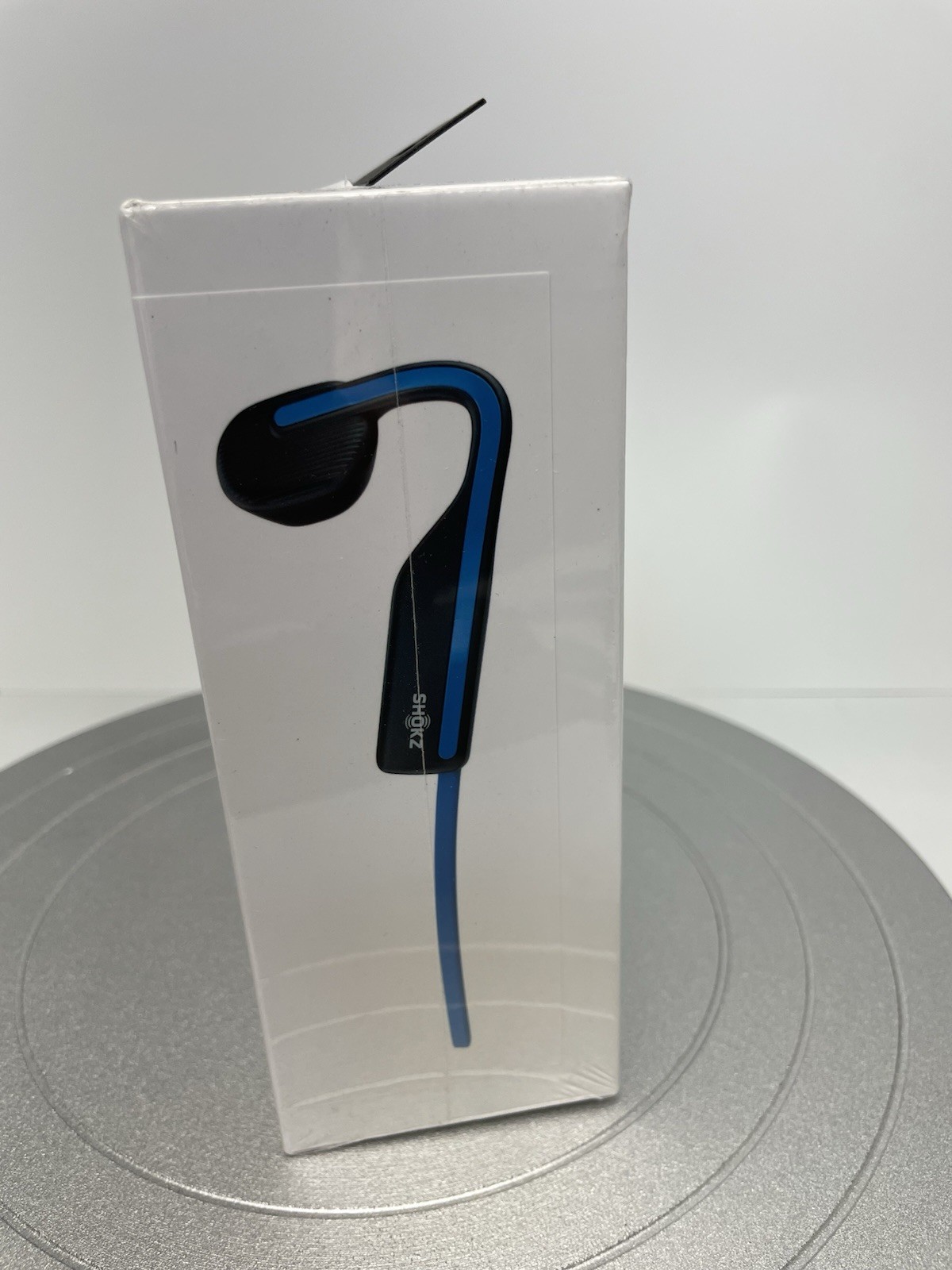 Shokz OpenMove Bluetooth Wireless Over the Ear Headphones Blue Bone Conduction