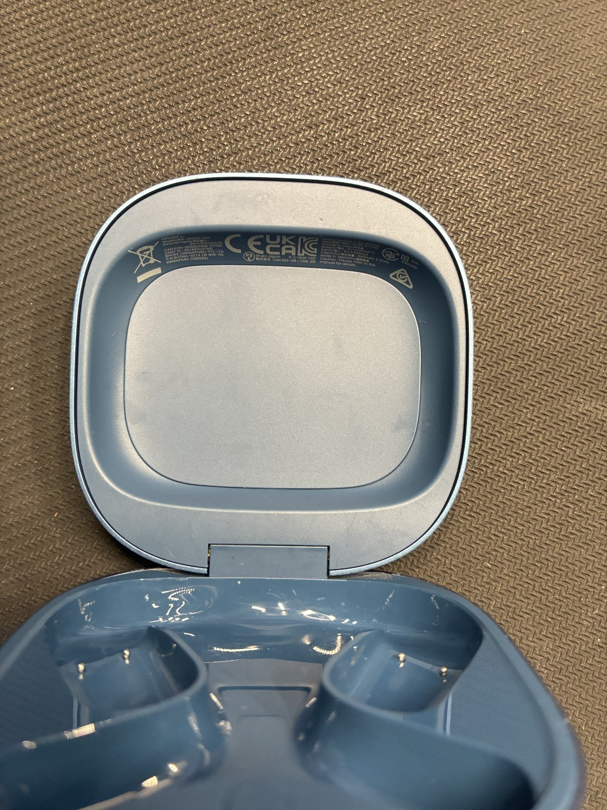 Shokz Openfit 2+ Plus Wireless Earbuds (T921) Charging Case – Blue (no buds)