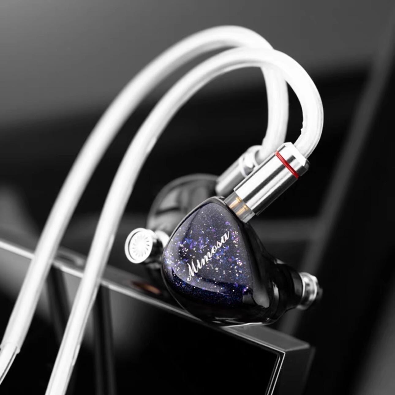 QoA Mimosa In Ear Earphone 1 Dynamic + 1 Planar IEMs 3.5mm 4.4mm Plug For HiFi