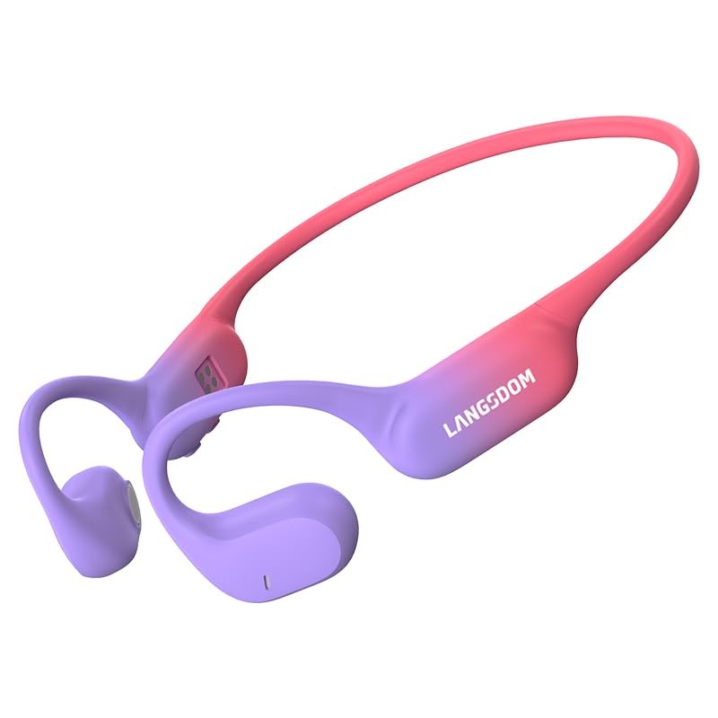 Langsdom Running Headphones Airwave Pro Open Ear Lightweight Skin-Friendly