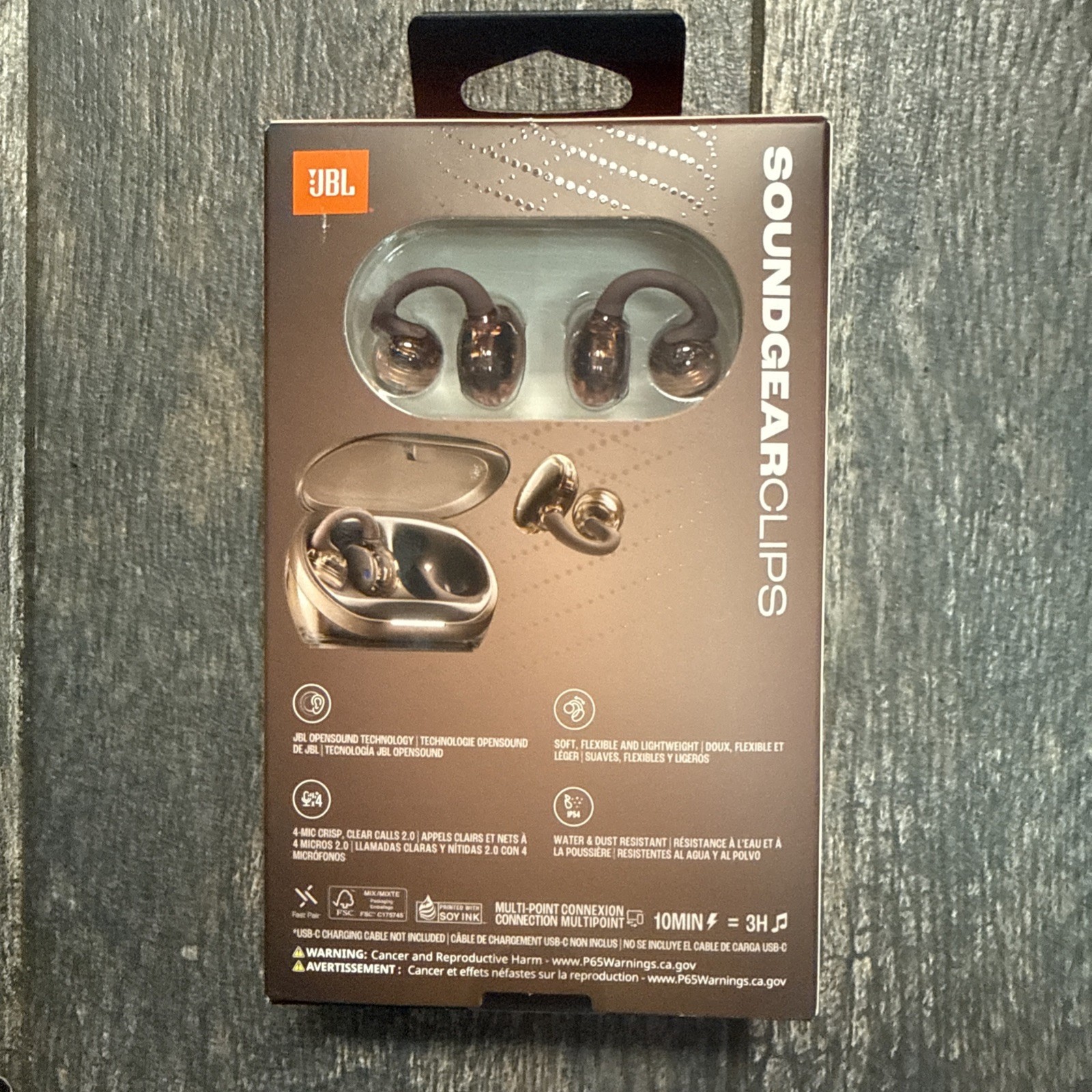 JBL Soundgear Clips On Ear Wireless